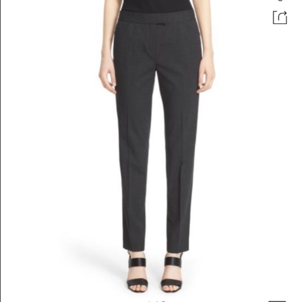 NWT Lafayette 148 Stretch Wool Pant Sz 10